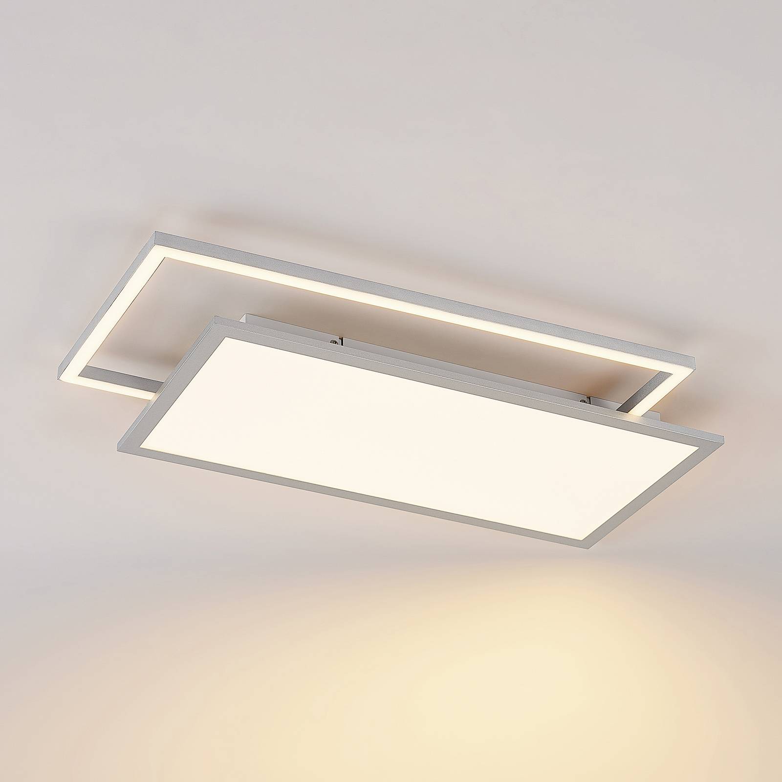Lucande LED Deckenleuchte 'Senan' Deckenlampe Metall Modern dimmbar 'Senan'