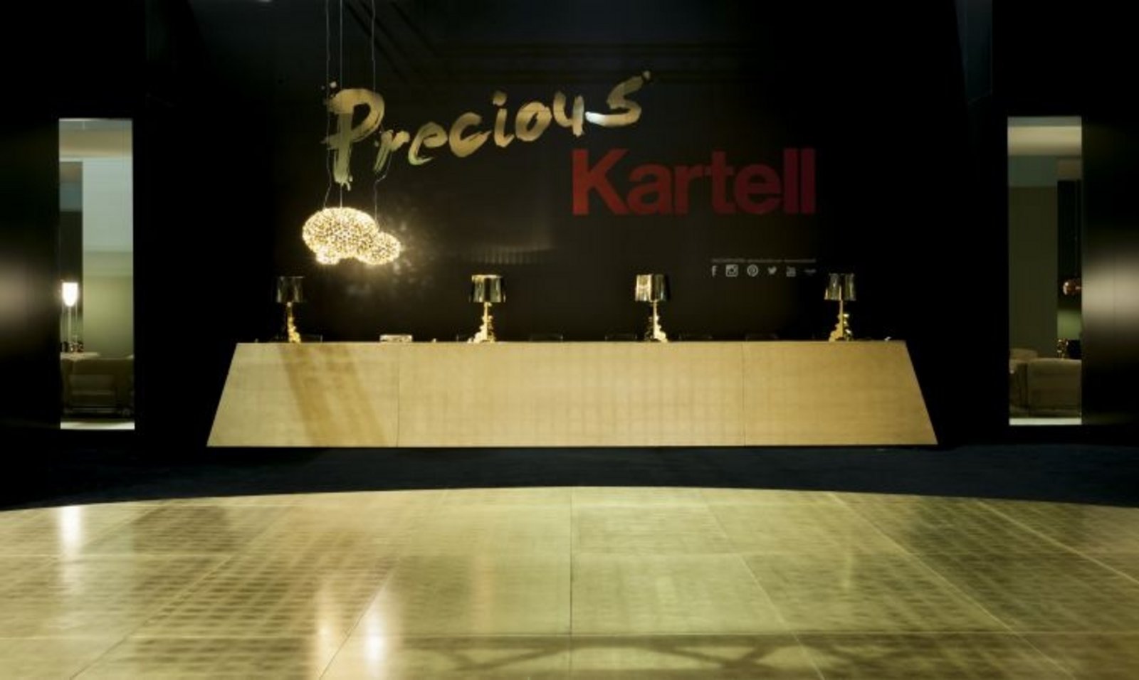 Bourgie Asztali Lámpa Copper - Kartell