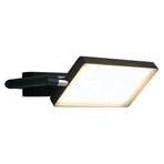 Candeeiro de parede LED Book, preto