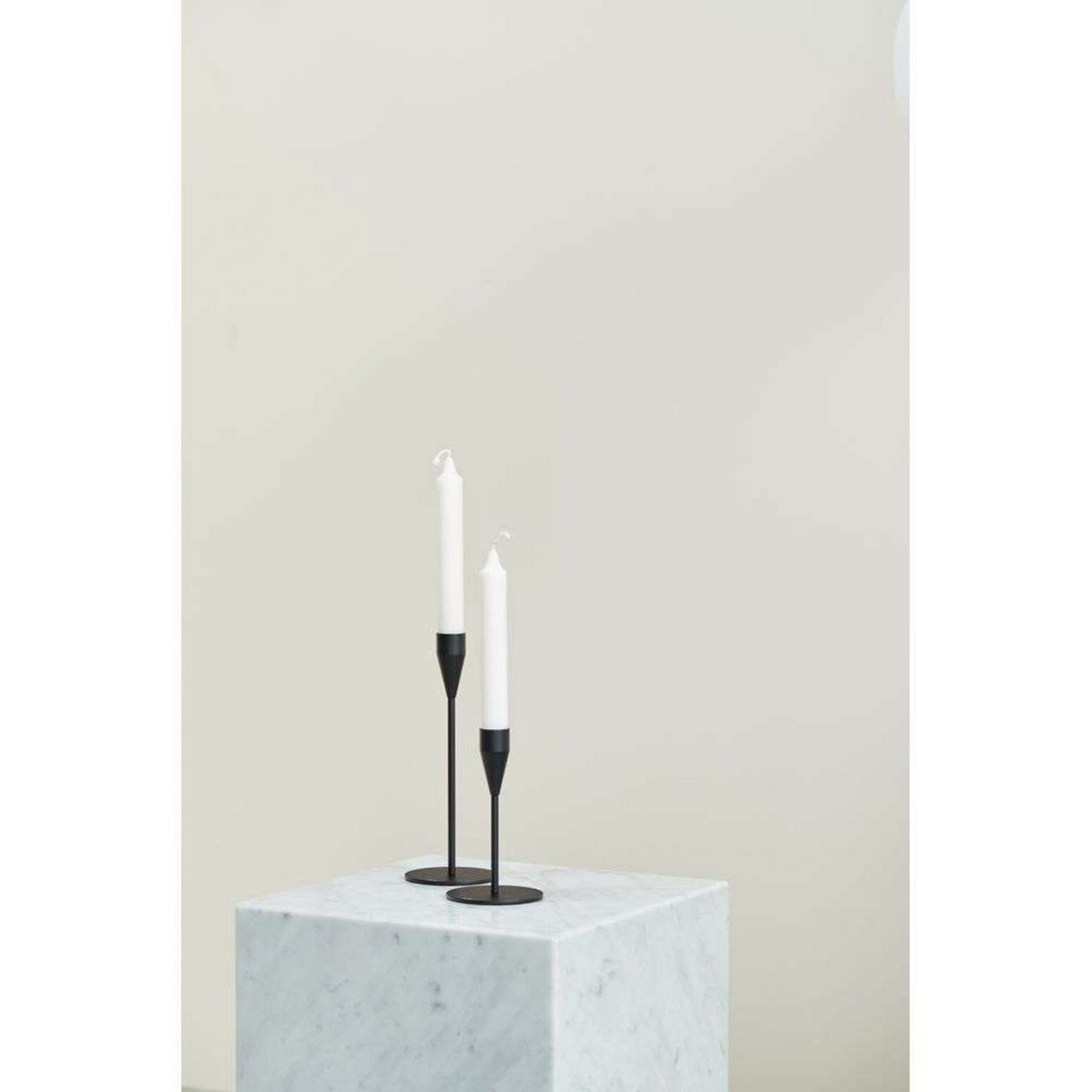 Mars Candle Holder H14 Black - Piet Hein