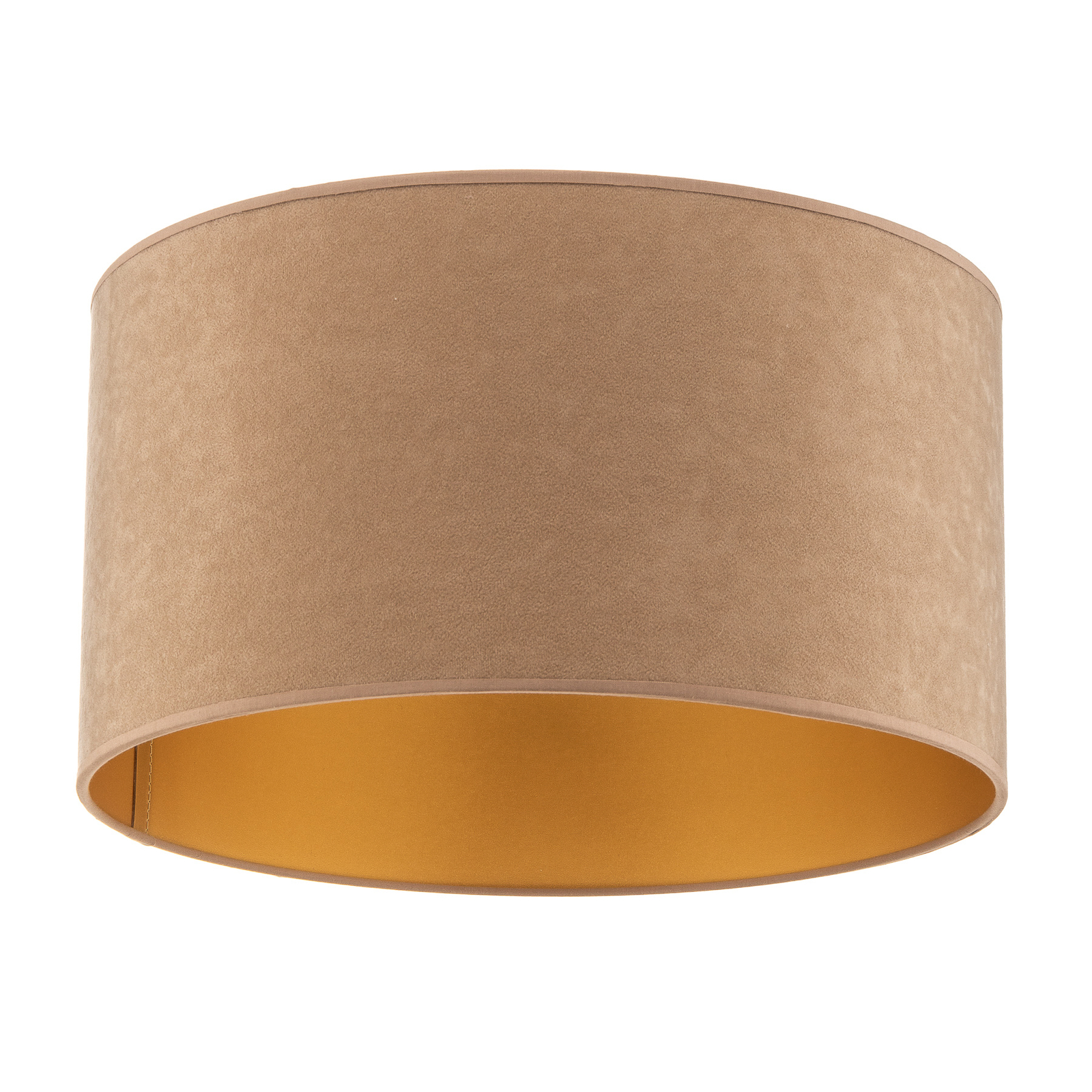 Lampa sufitowa Golden Roller Ø 40cm beżowa/złota