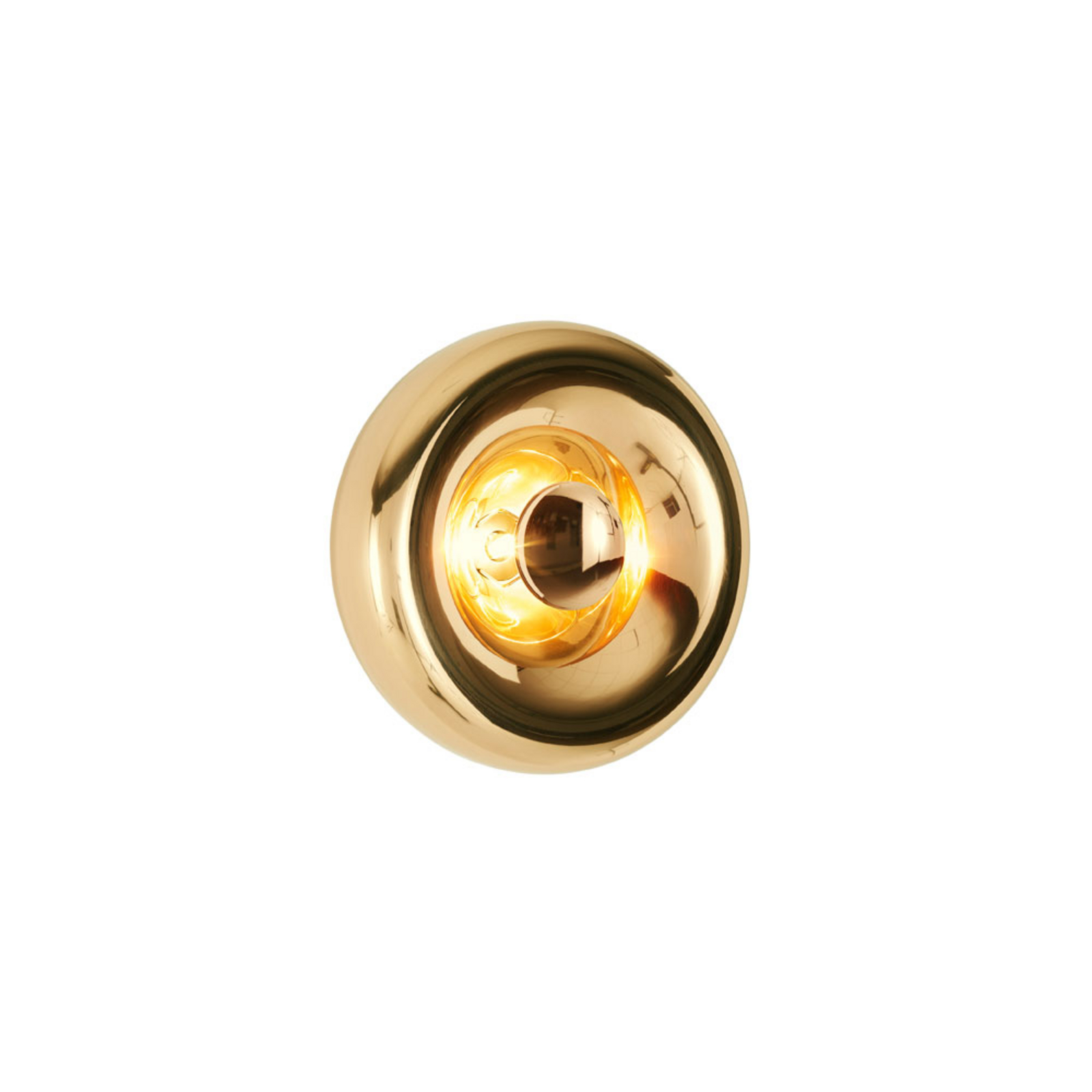 Void Surface LED Wall Lamp Brass - Tom Dixon