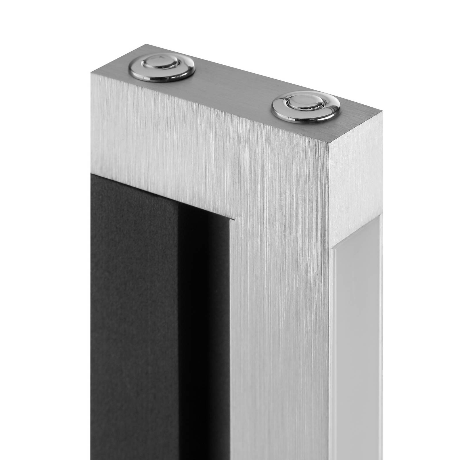 Lampa stojąca LED Pulse, czarna, wysokość 150 cm, metal, lampka do czytania