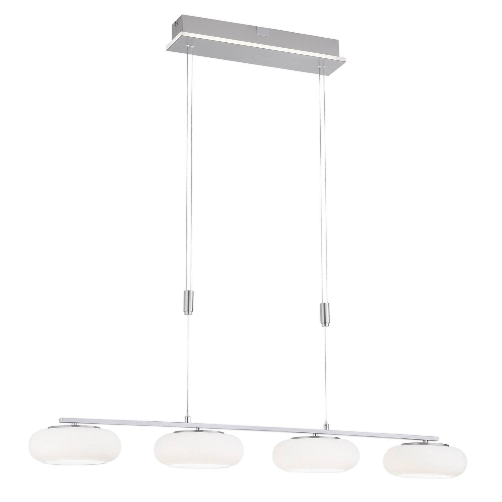 Paul Neuhaus Q-ETIENNE suspension LED 4 lampes