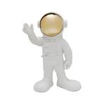 KARE dekorationsfigur Welcome Astronaut, höjd 27 cm, vit