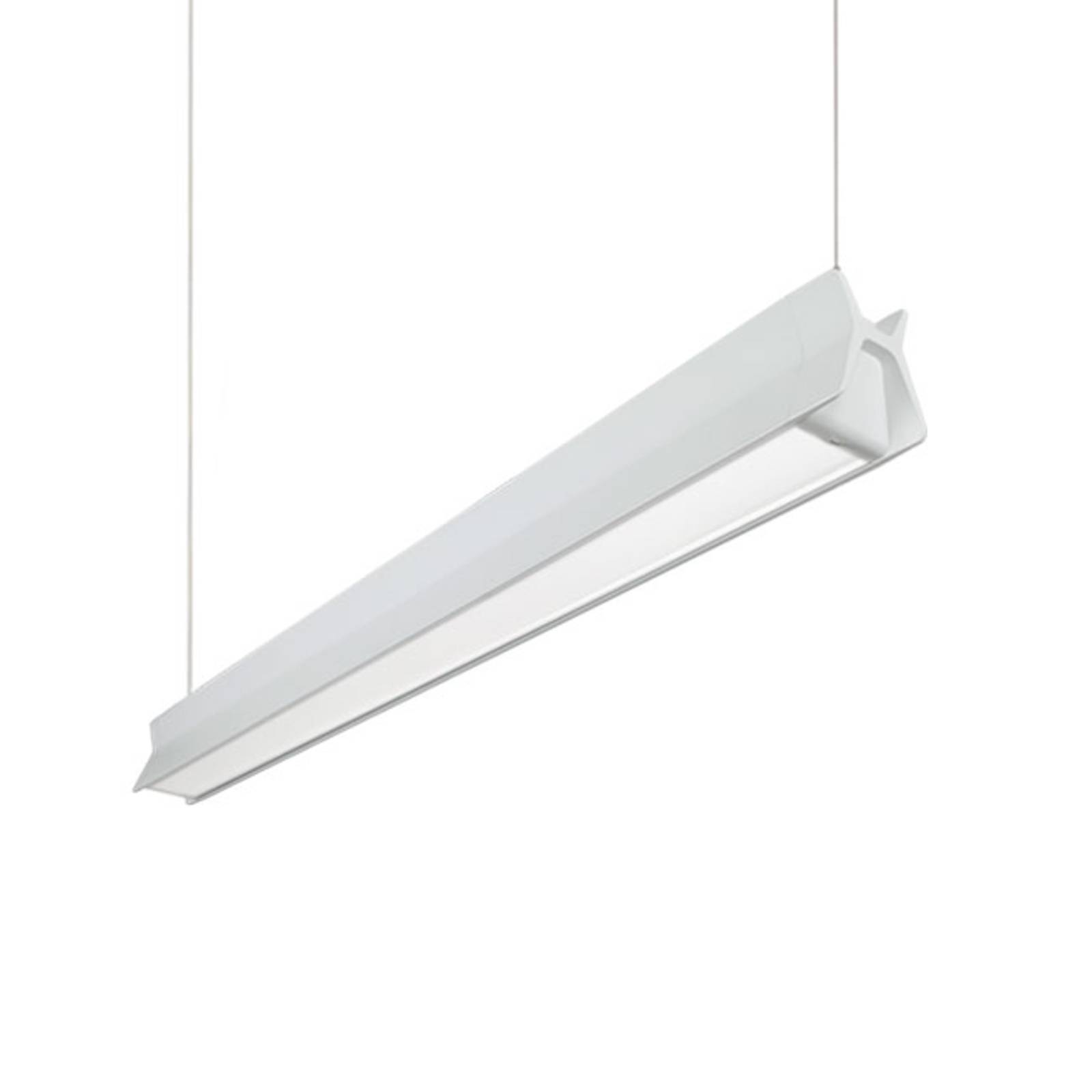 Suspension LED C56-P1200, 50/50, blanche, 126,3 cm