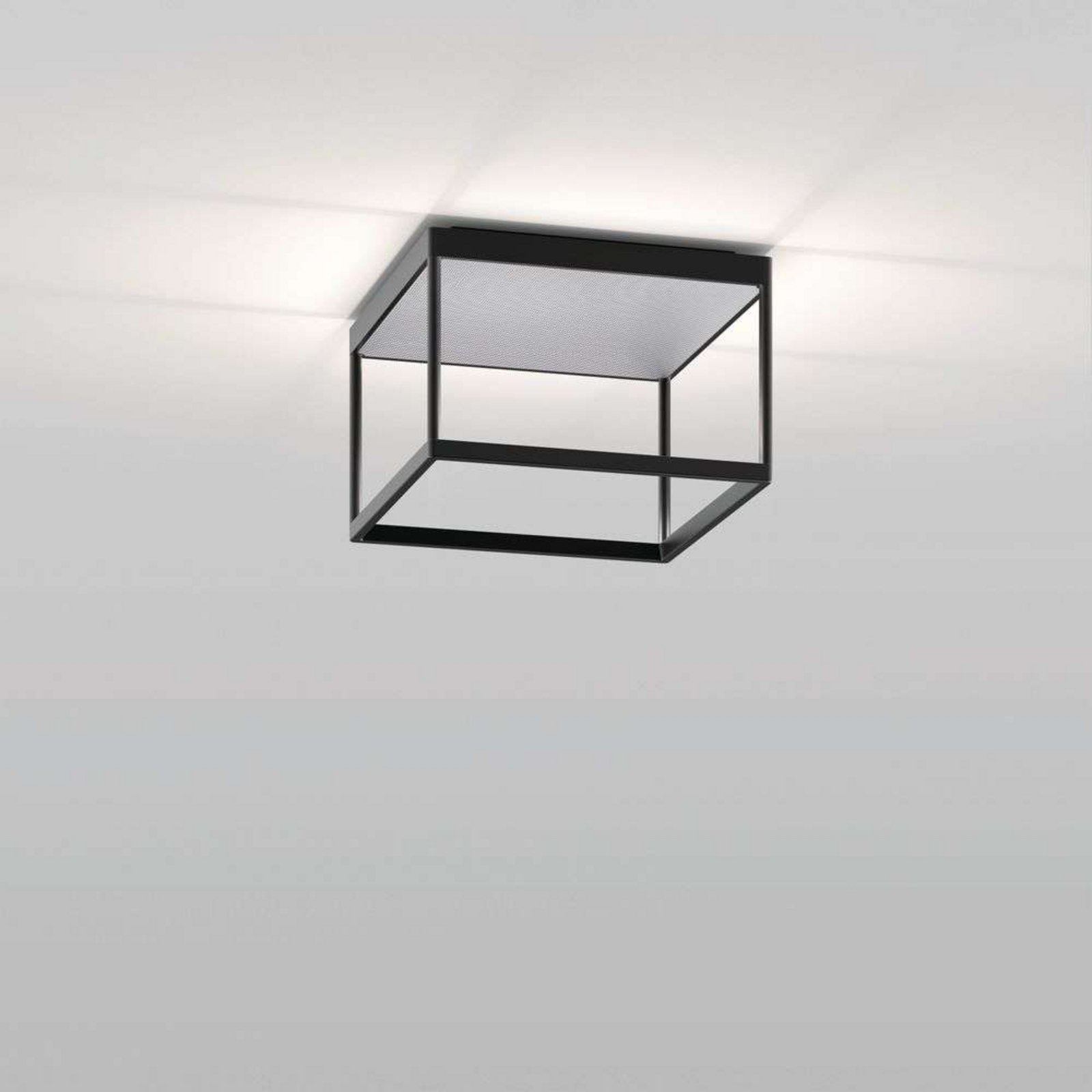 Reflex 2 LED Mennyezeti Lámpa M 200 Black/Pyramid Silver - Serien Lighting