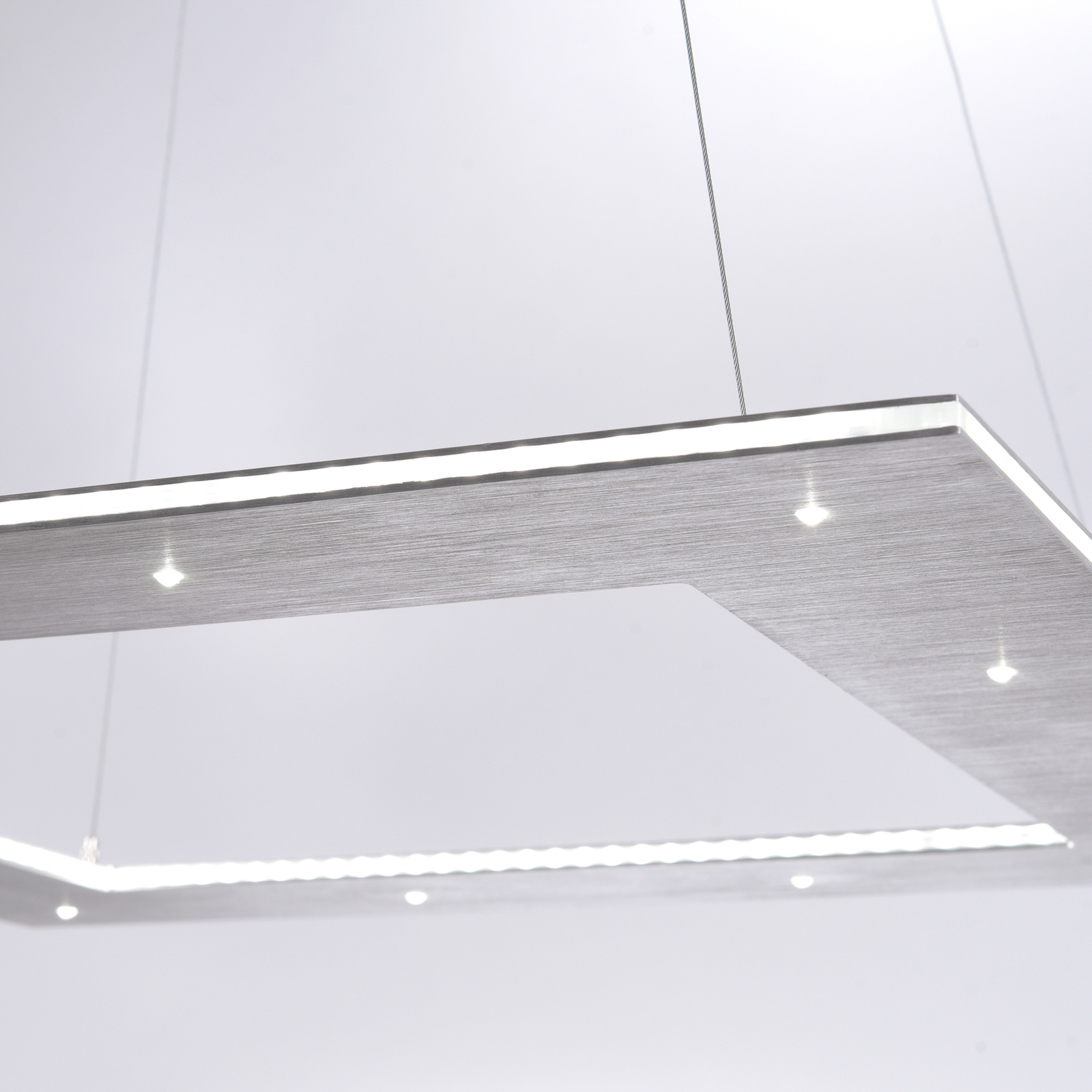 Paul Neuhaus Pure-Cosmo LED a sospensione 50x50cm