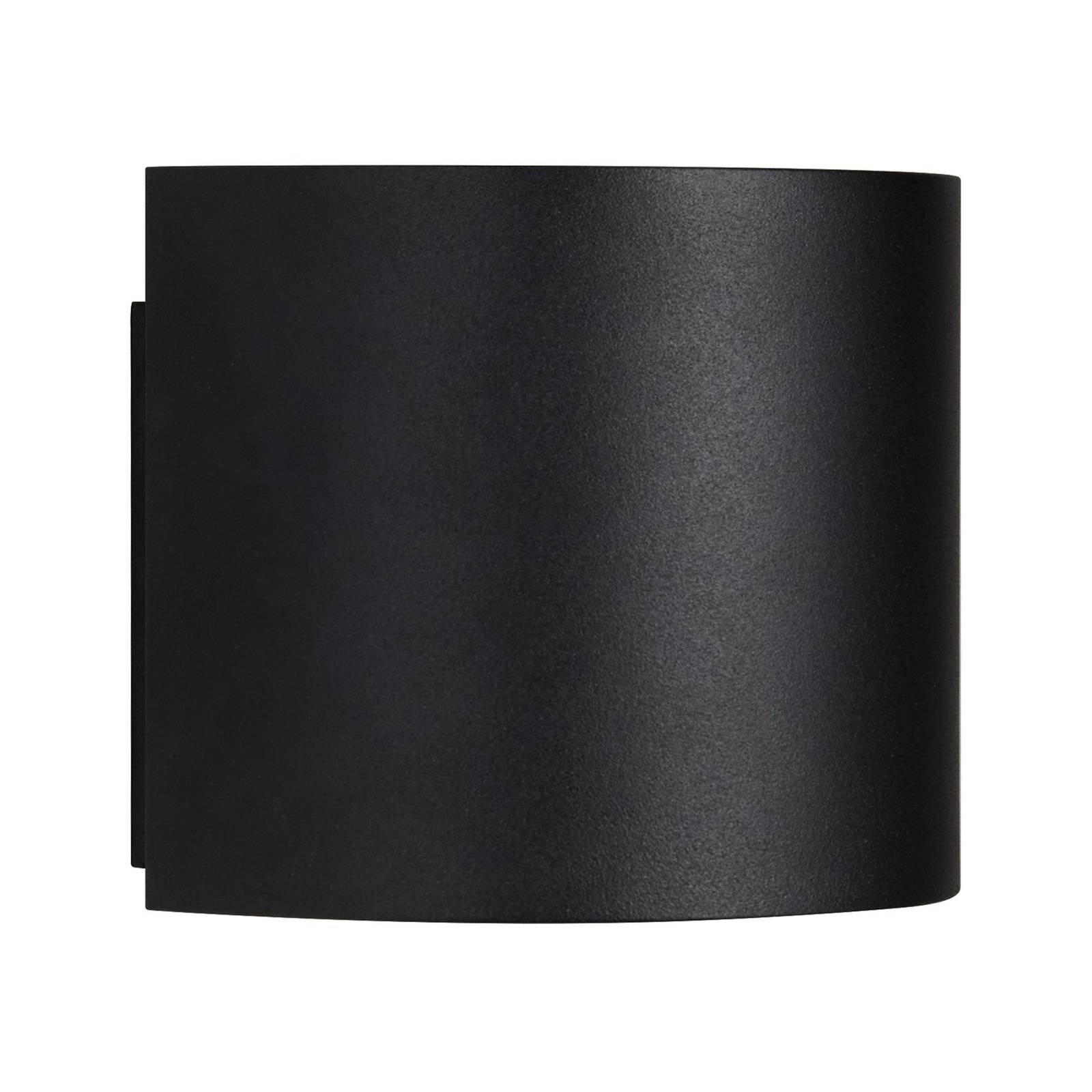 LED-Außenwandleuchte Milda, schwarz, up/down, Aluminium