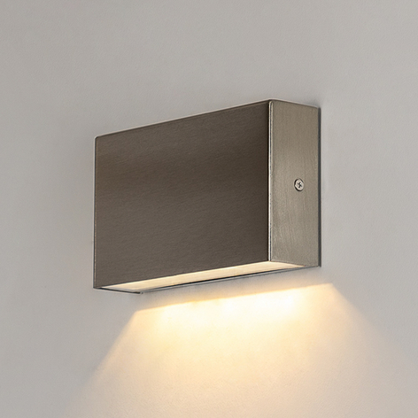 Arcchio Karline LED-Außenwandleuchte Edelstahl 4W