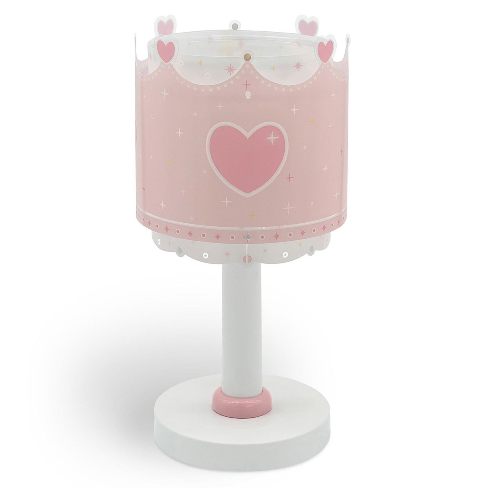 Lampe de table pour enfants Little Queen, G4, Ø 15 cm
