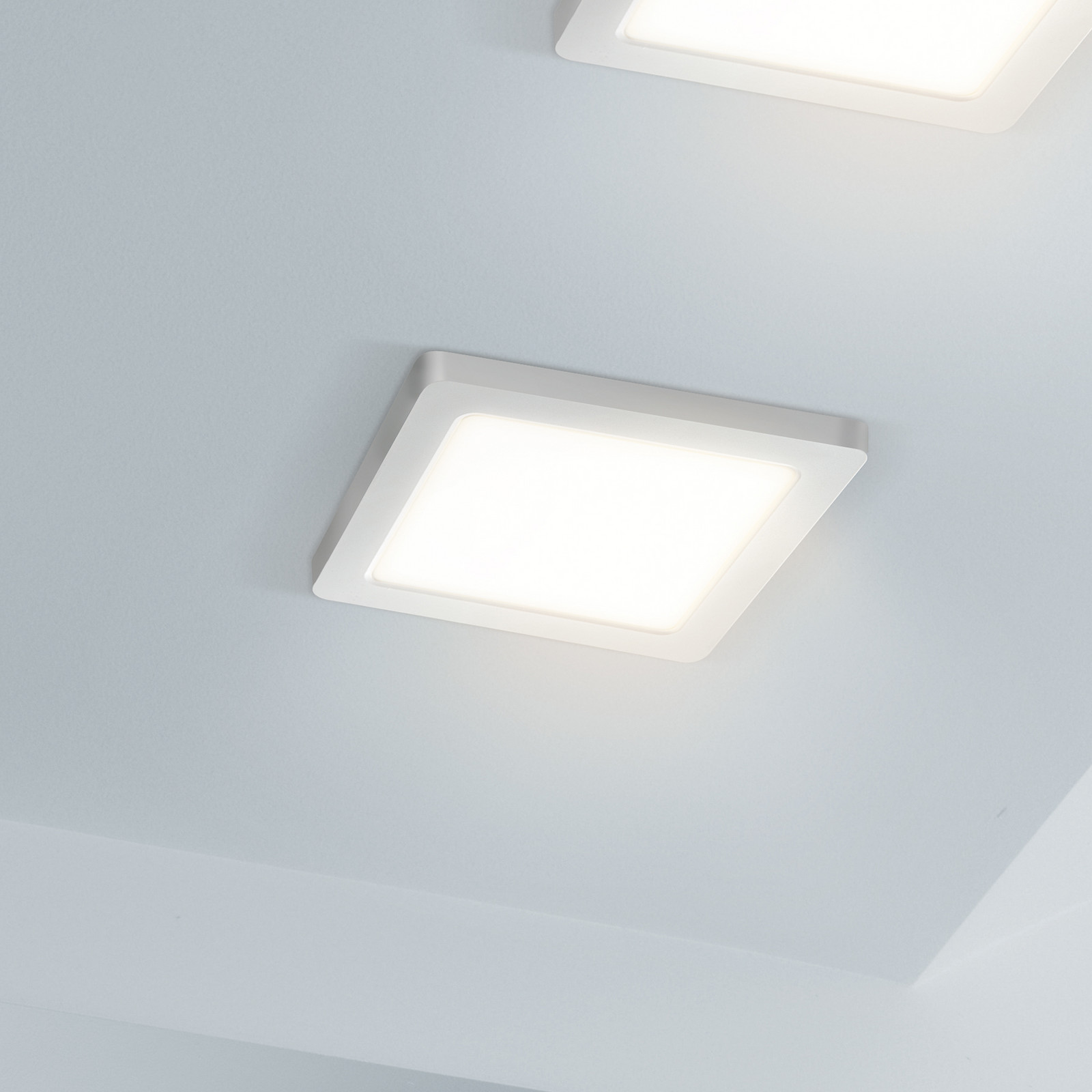 Heitronic Panou LED Selesto pătrat reglabil alb - Hol - modern - Metal