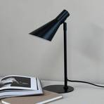 Dyberg Larsen table lamp DL12, black, height 39.5 cm, metal