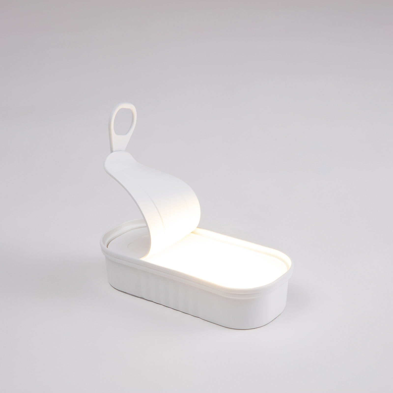 LED-koristepöytälamppu Daily Glow, sardiinisäilyke