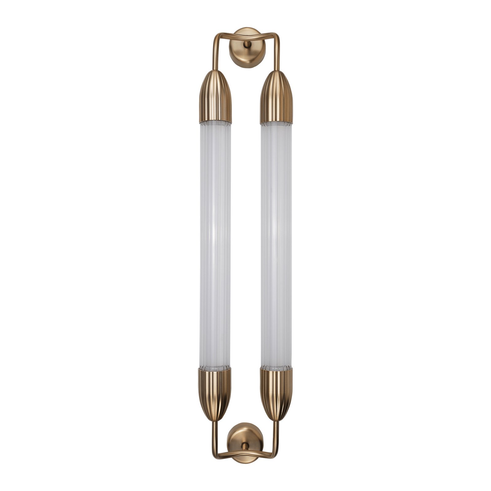 UMAGE Lemon Squeeze 2-bulb wall lamp, length 94 cm, brass