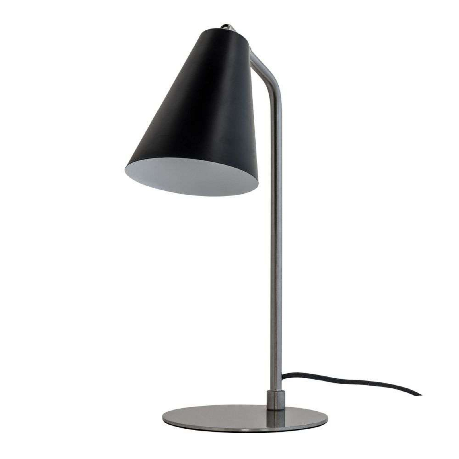 Oswald Table Lamp Black/Steel - DybergLarsen
