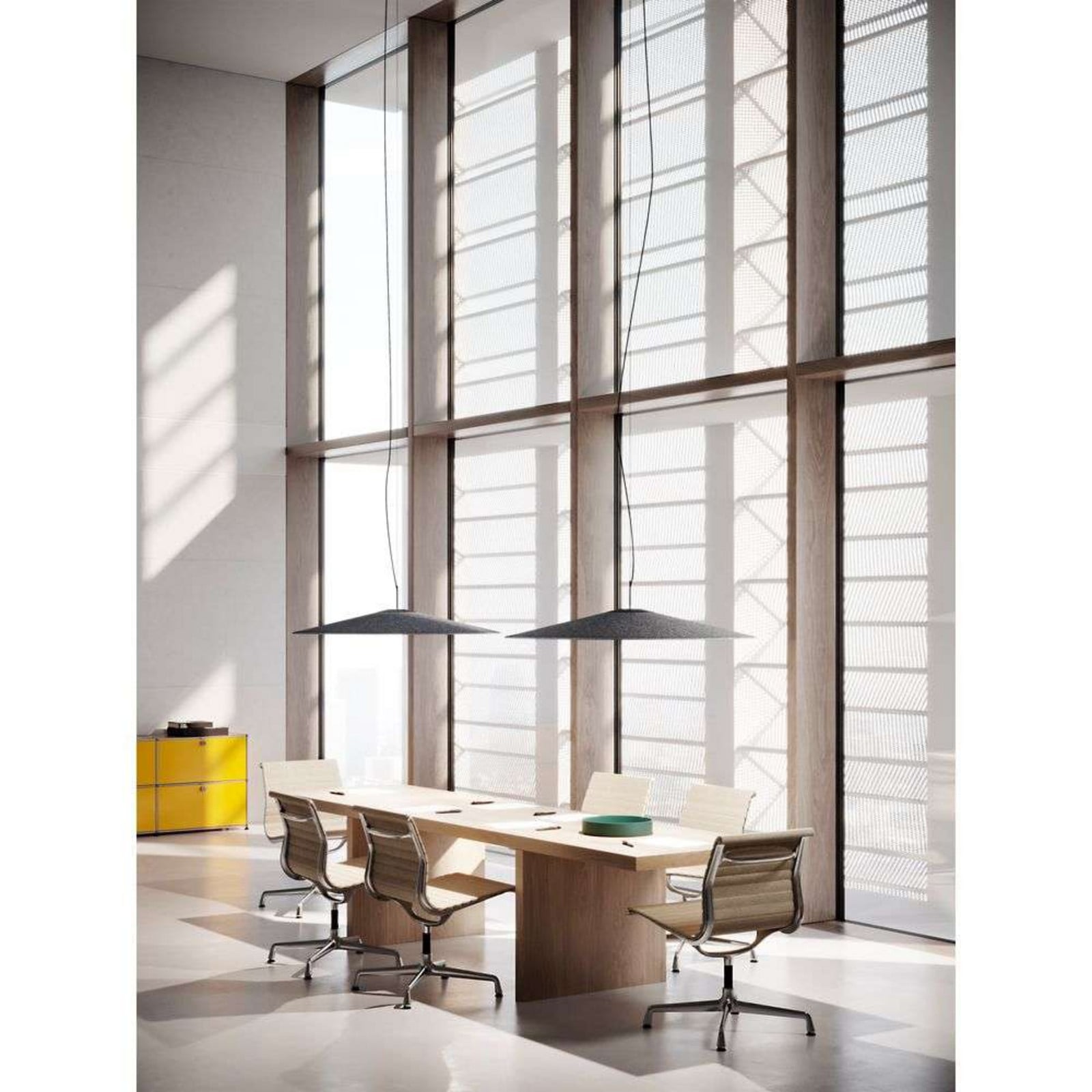 Koinè Acoustic Pendel 2700K Ø86 Anthracite Luceplan - Spisestue - Aluminium