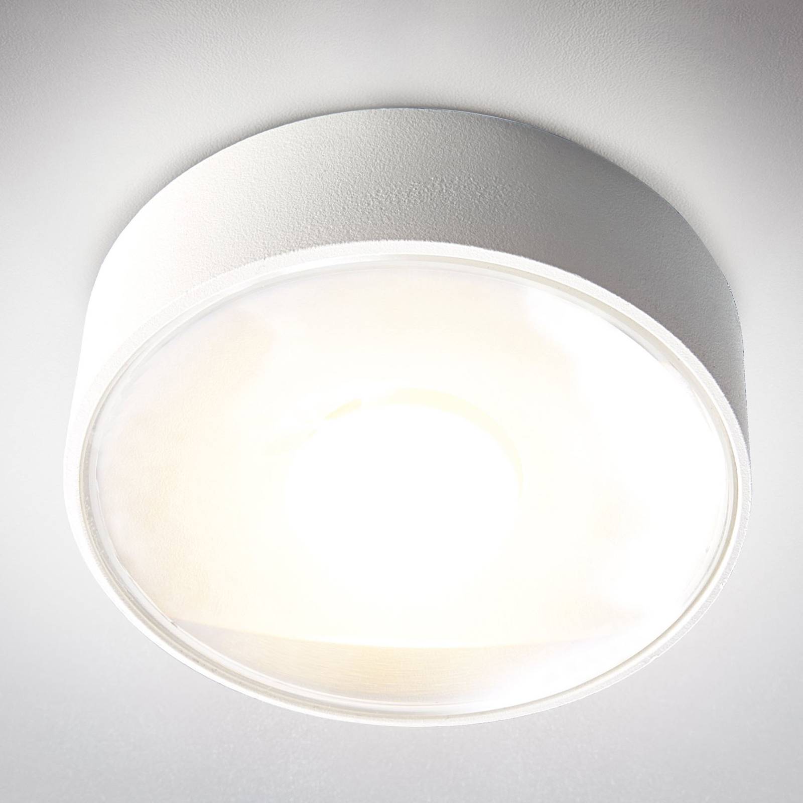 Heitronic Venkovní stropní svítidlo LED Girona, bílé