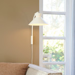 Wandlampe Dial mit schwenkbarem Schirm und Stecker