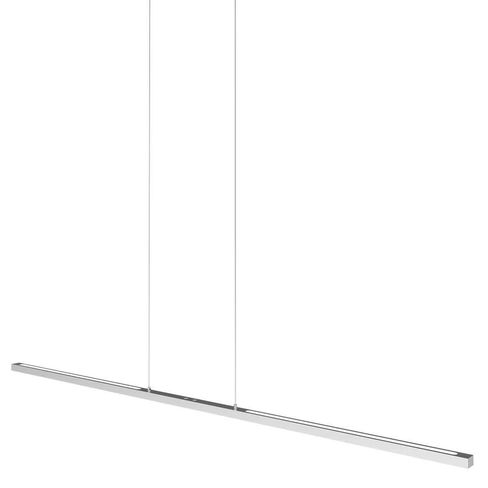 Závěsné svítidlo LED Bande, 155 cm, nahoru/dolů, ocel, CCT, stmívač