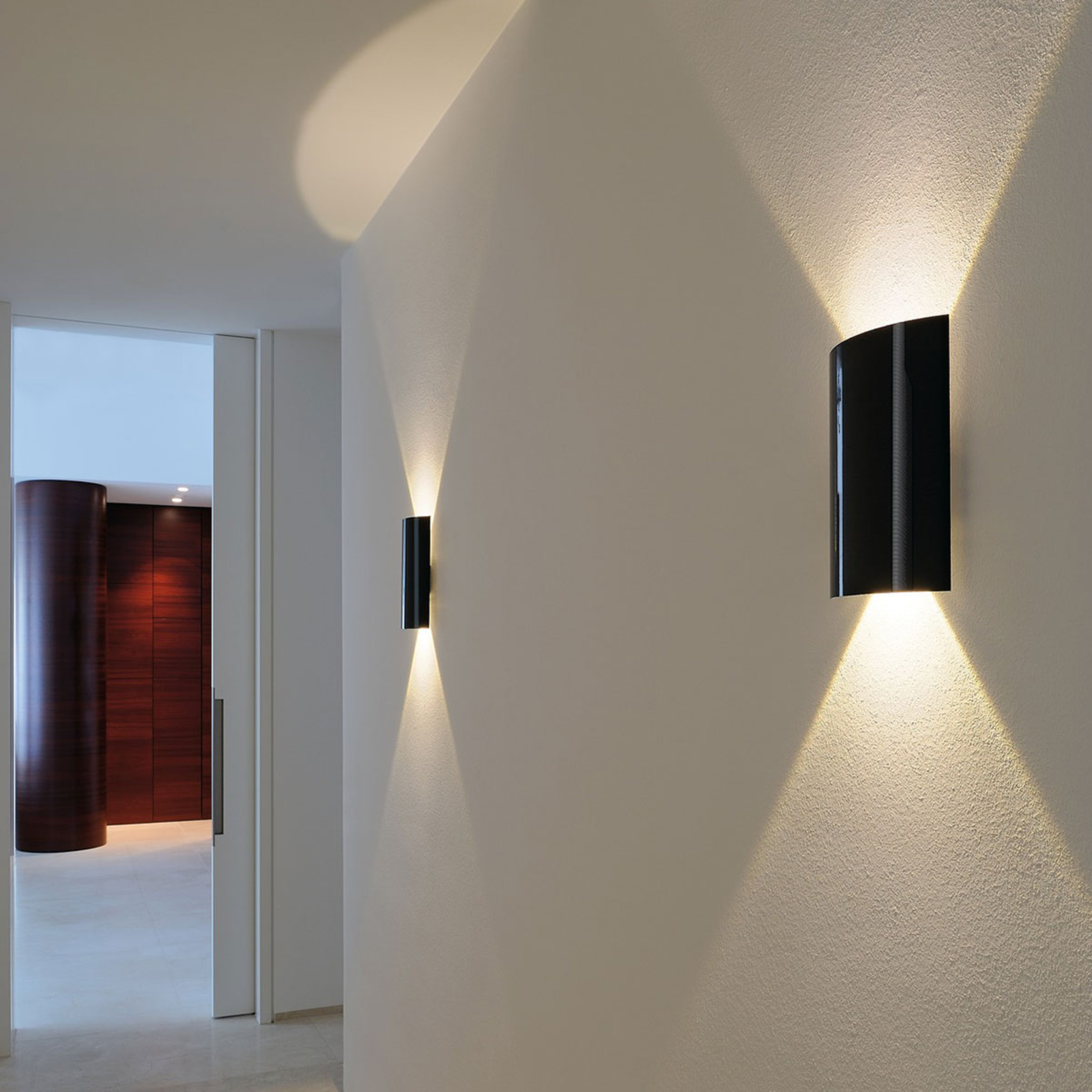 SLV Sail LED-Wandleuchte zweiflammig, 30 cm