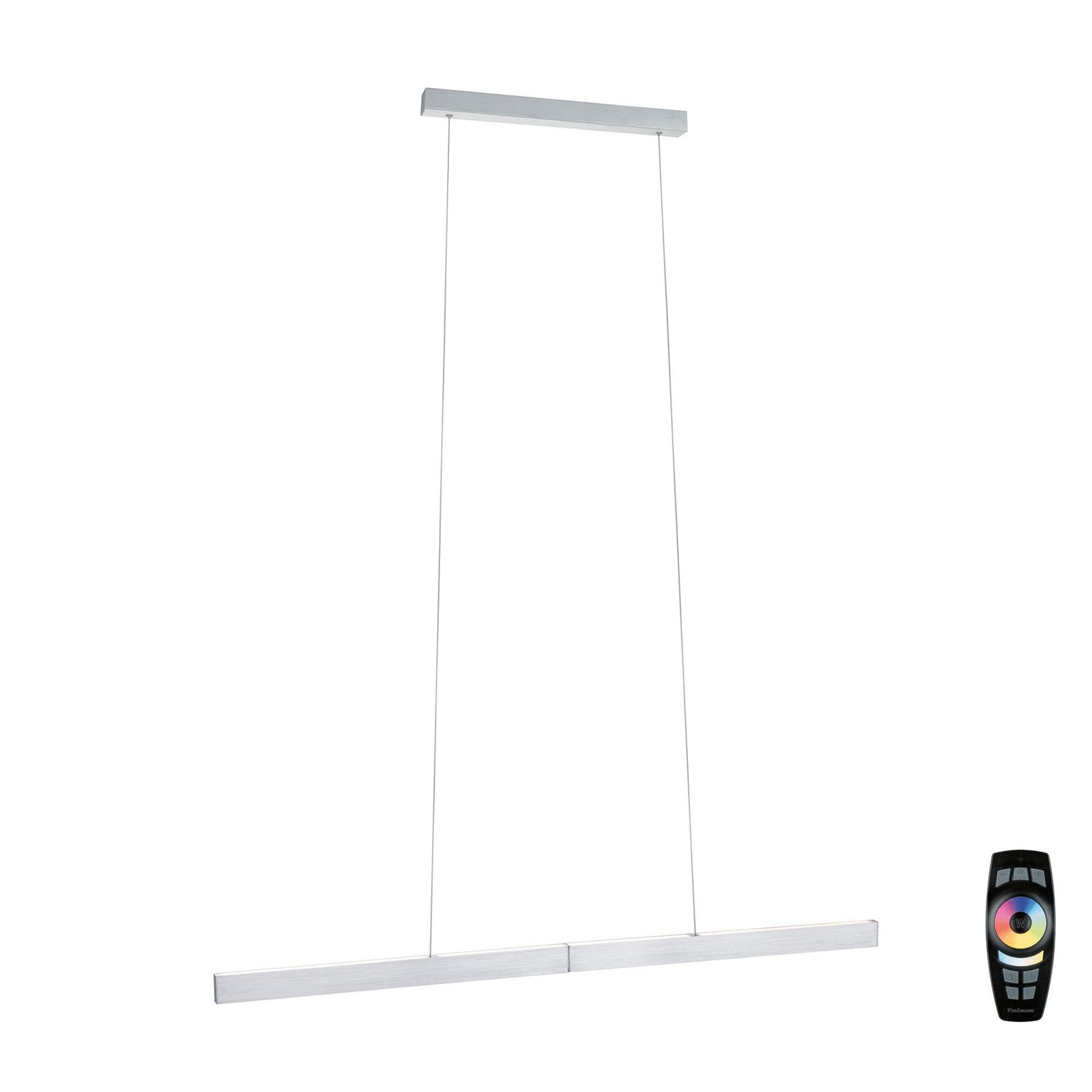 Aptare Závěsné Světlo Zigbee Dim. Brushed Alu - Paulmann