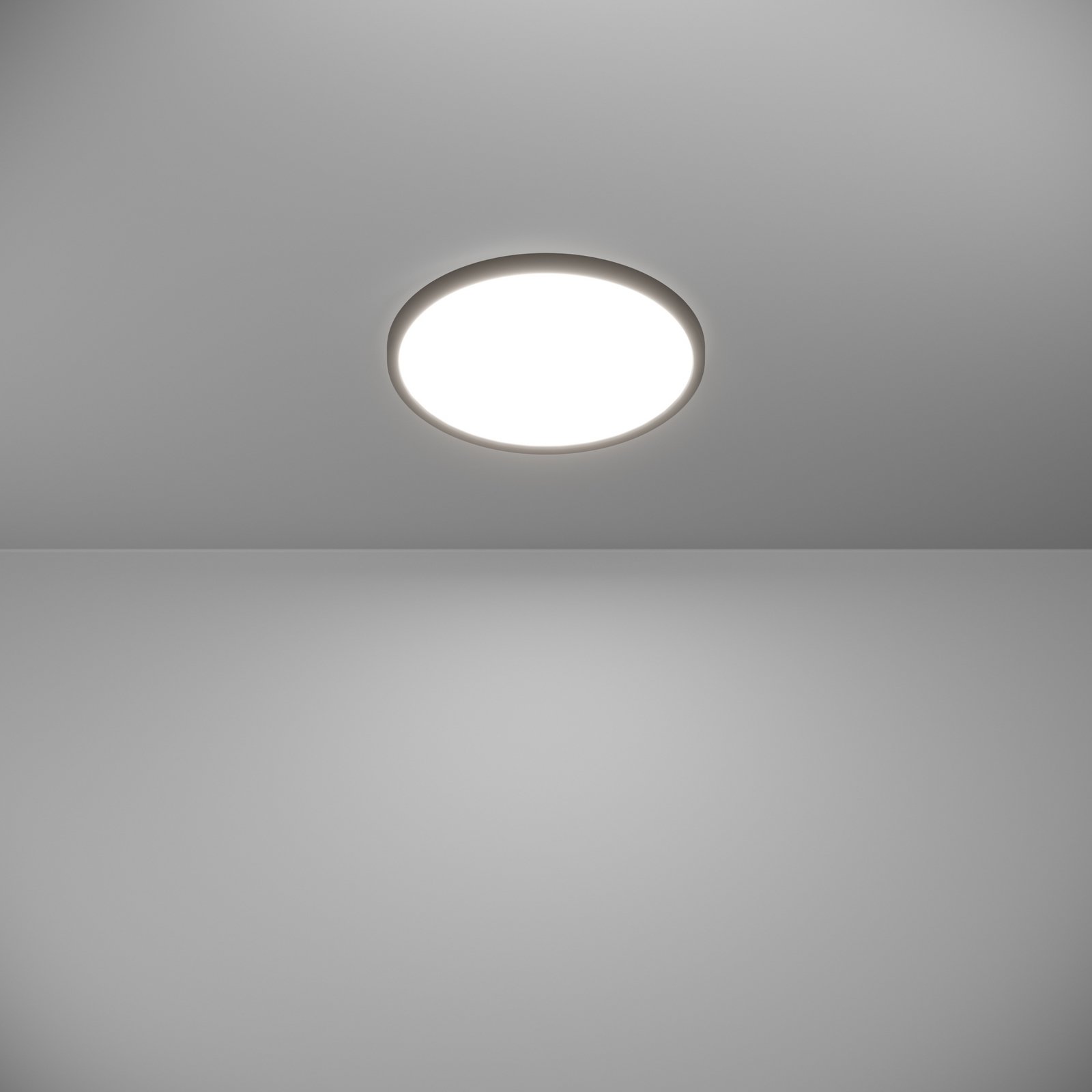 EGLO connect LED-Deckenlampe Rovito-Z, schwarz, Ø 30 cm EGLO connect LED-Deckenlampe Rovito-Z, schwarz, Ø 30 cm