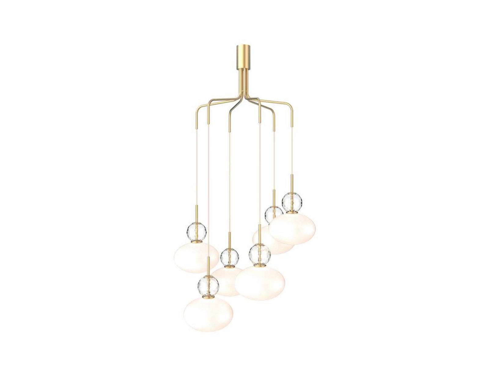 Rizzatto Cluster 6 Luster Satin Mesing/Opal - Nuura