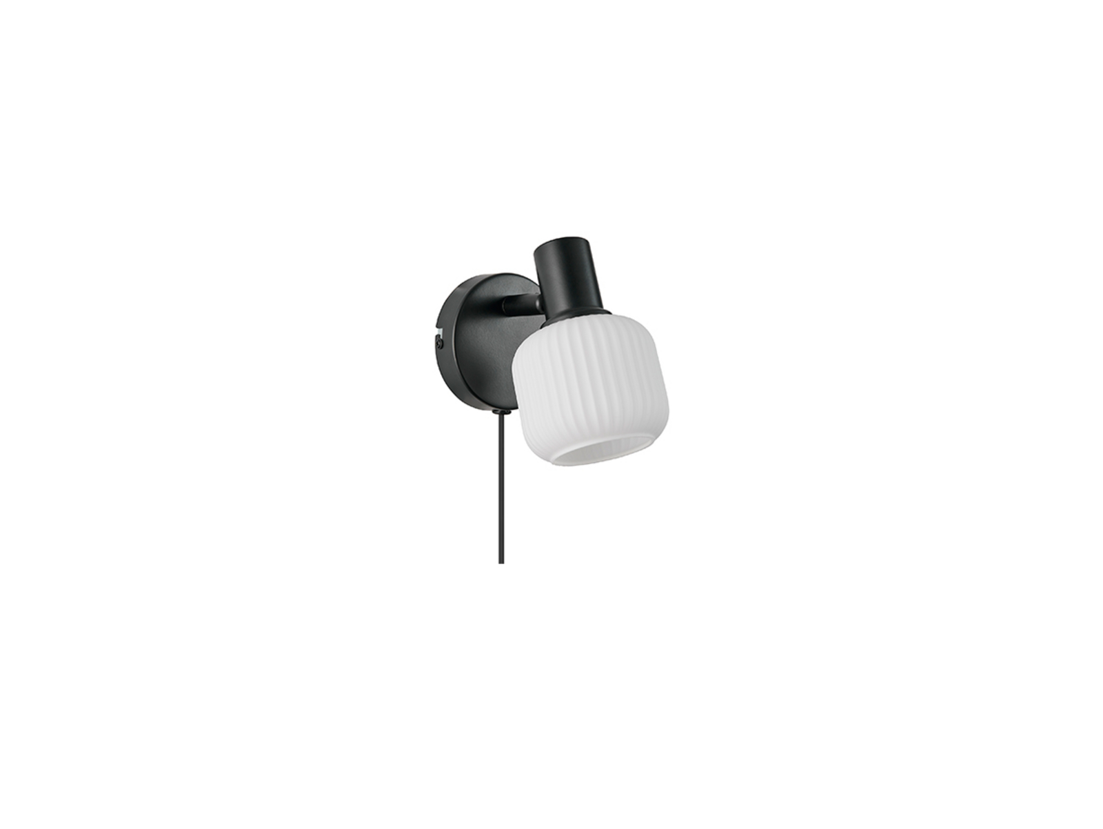 Milford Mini Vägglampa  Black - Nordlux