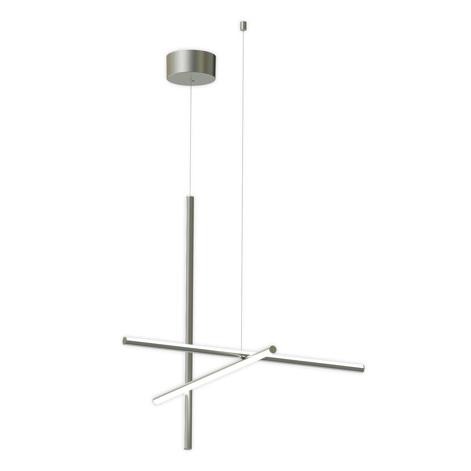 Flos Designer Pendant Light - Living / Dining Room - Hanging Light - dimmable - Silver