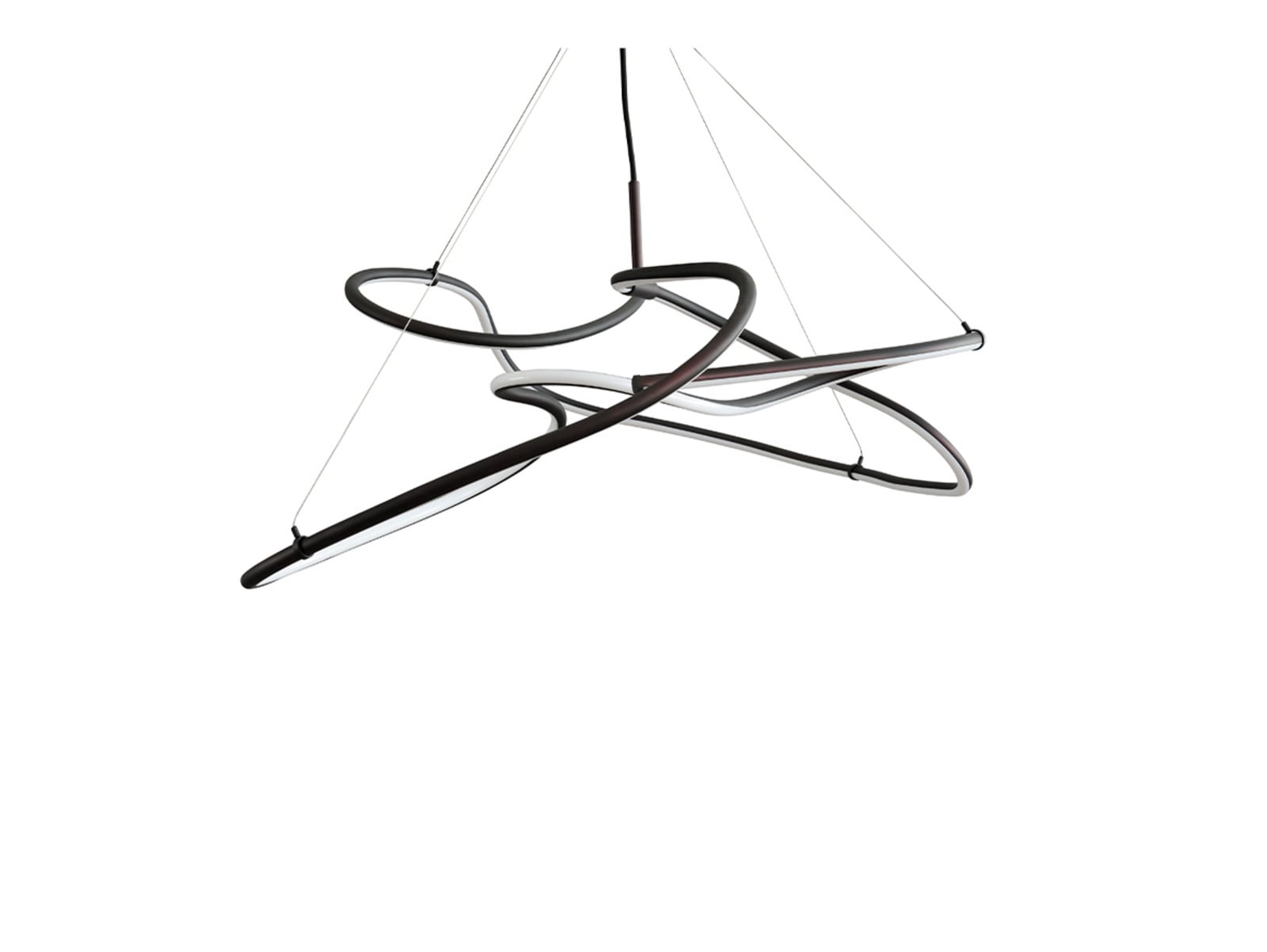 Ghost Kronleuchter Mini Burned Schwarz 101 COPENHAGEN - Wohnzimmer - Modern - Metall