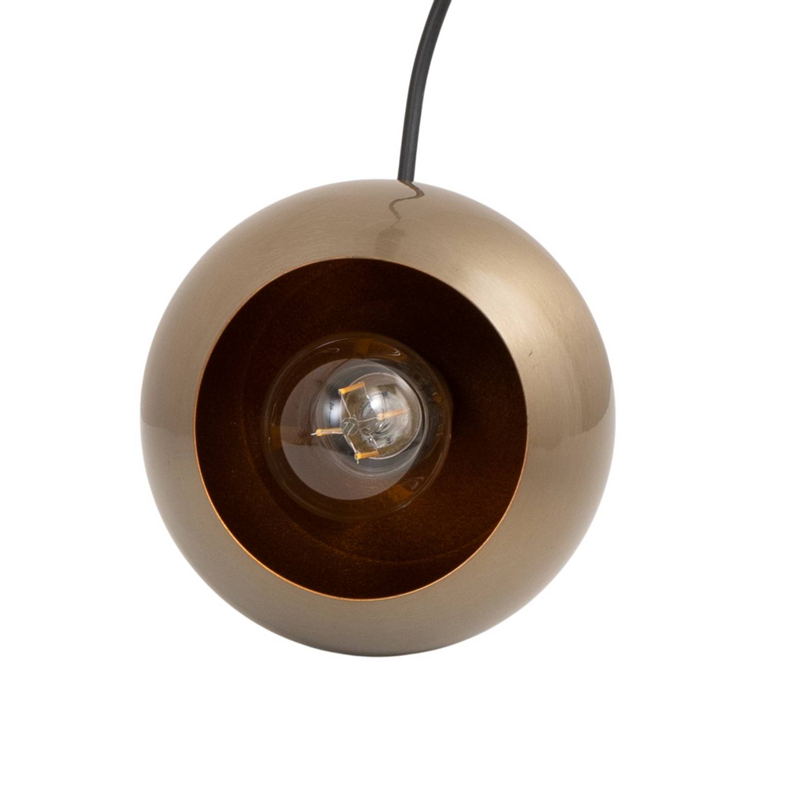 Żyrandol Berceste 9201, Ø 15 cm, złota, żelazo, E27