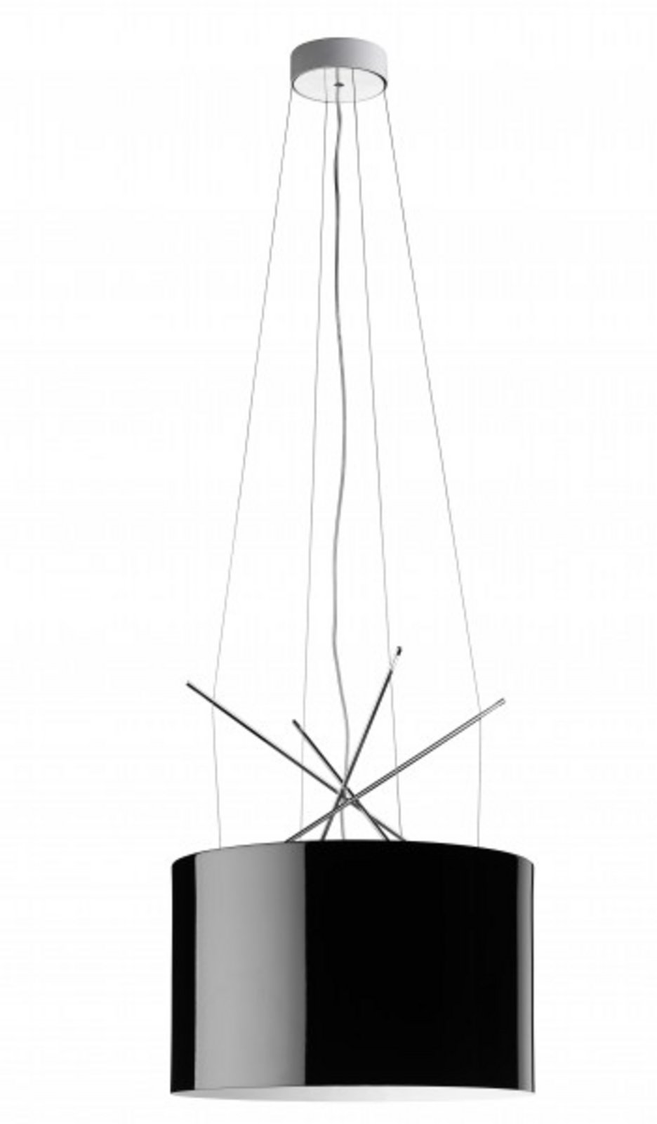 Ray Závěsná Lampa Black - Flos