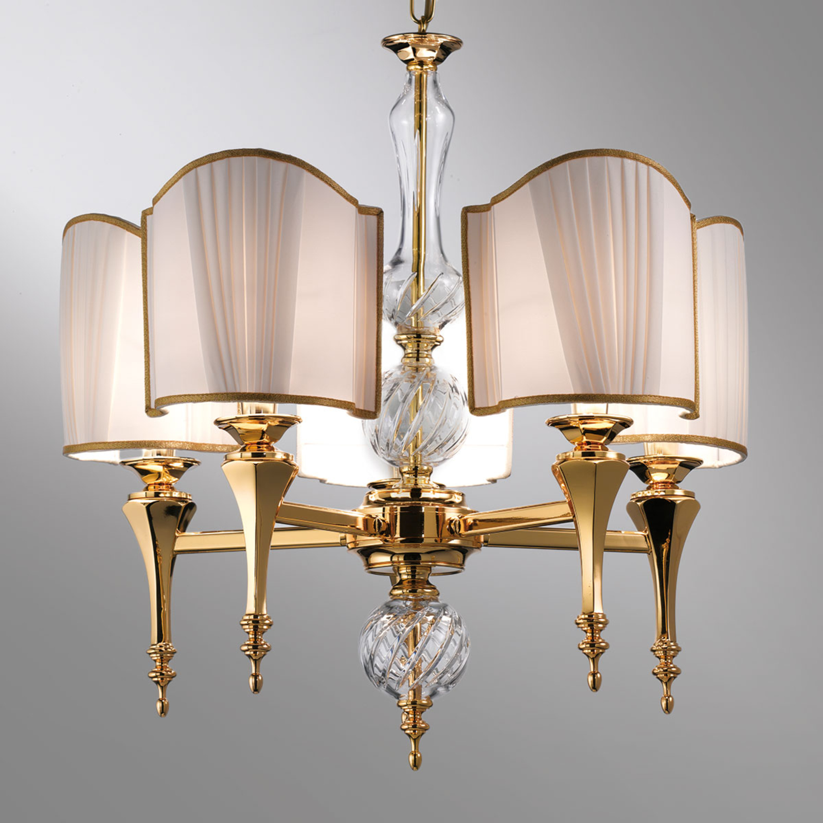 Belle Epoque - statige hanglamp, 5-lichts