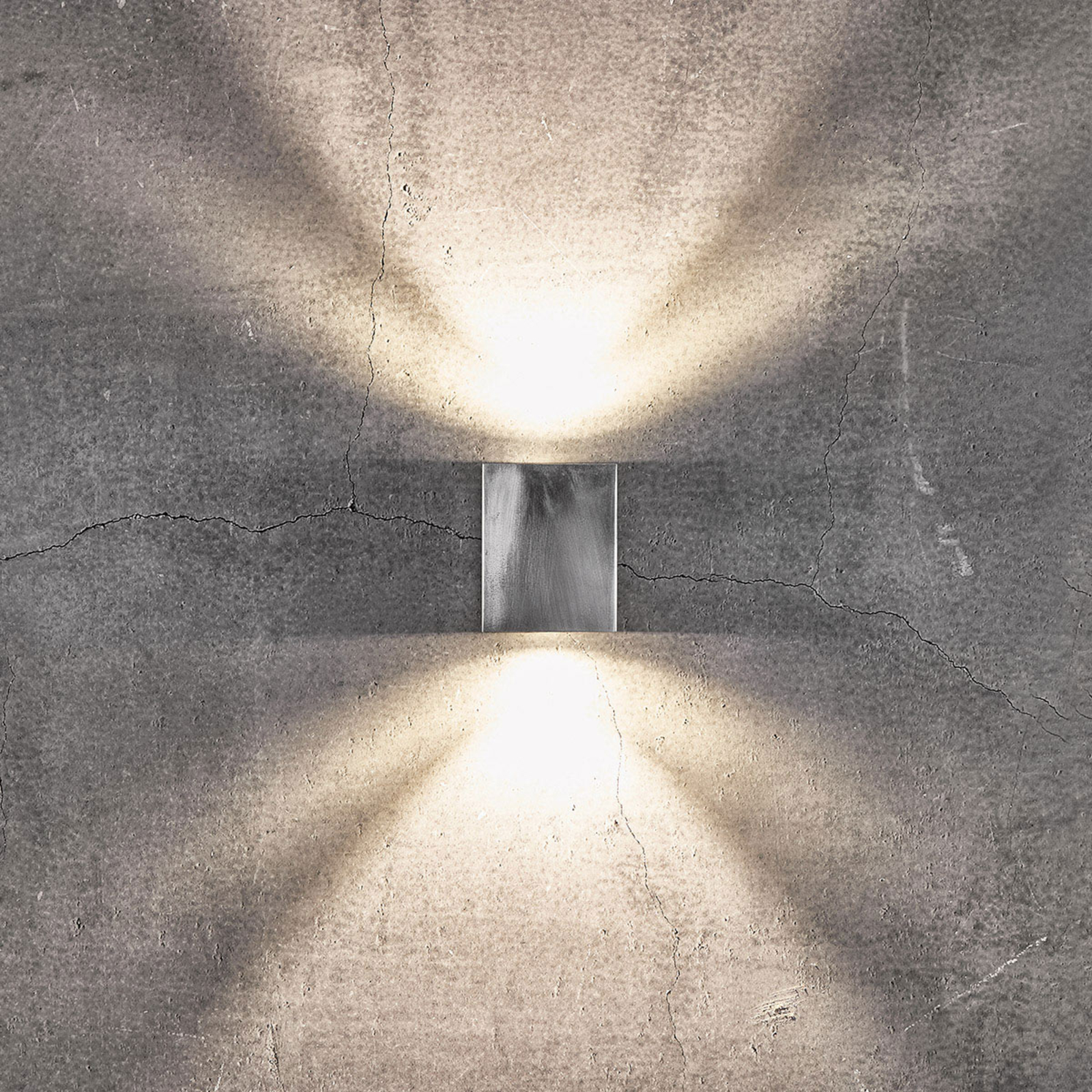 LED-Außenwandlampe Canto Kubi 2, 10 cm