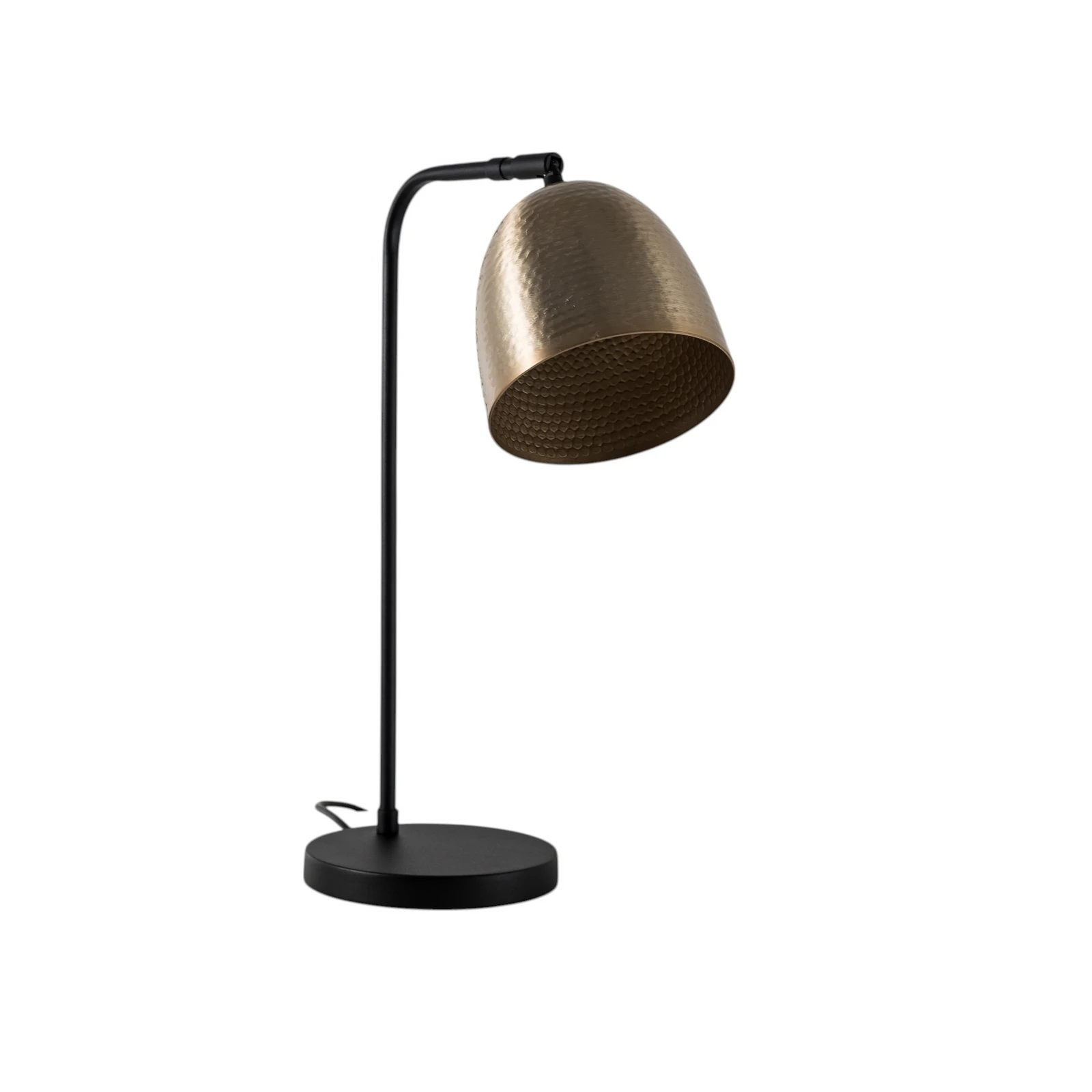 Tetovējums 5031 galda lampa, zelta antikvariāts, metāls, augstums 52 cm