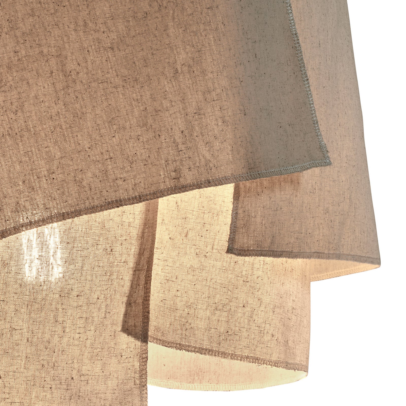 S BLACK BEIGE NOMAD hængelampe, tekstil, beige, E27 – Serax S BLACK BEIGE NOMAD hængelampe, tekstil, beige, E27 – Serax