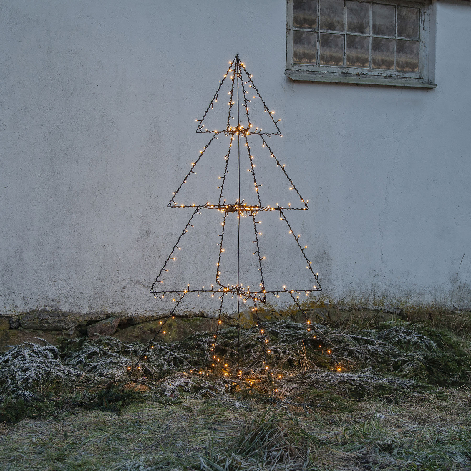 Zewnętrzna dekoracja LED Light Tree Foldy, 170 cm