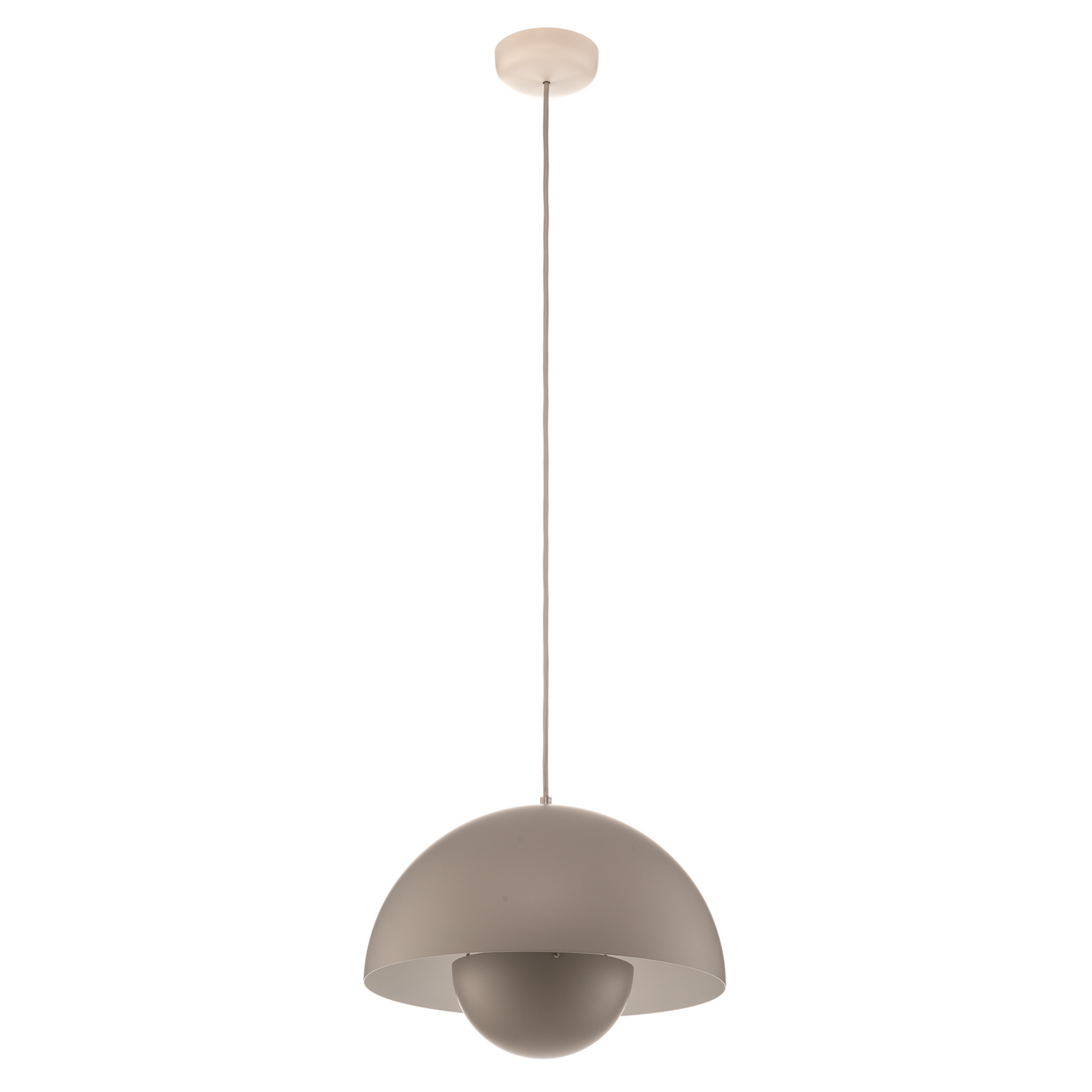 Flowerpot VP7 hanglamp mat lichtgrijs - &Tradition