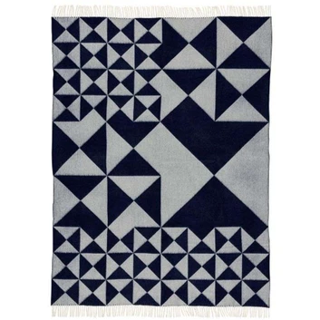 Mirror Plaid 130x198 Blue - Verpan