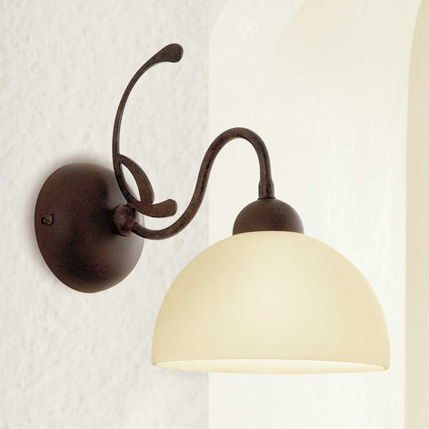 Vacker vägglampa Lorenzo
