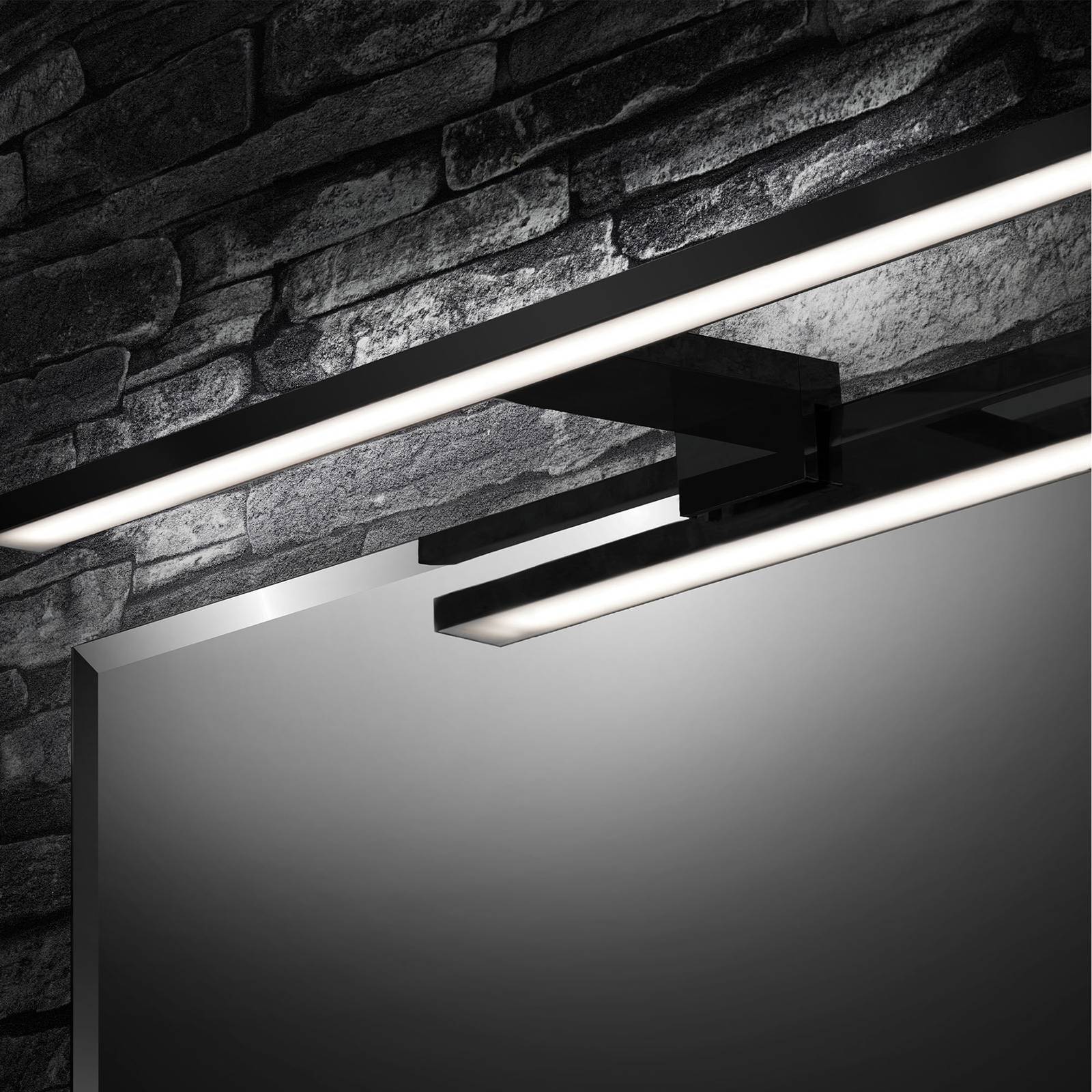 Briloner Applique pour miroir LED Dun Brilo IP44 largeur 60 cm