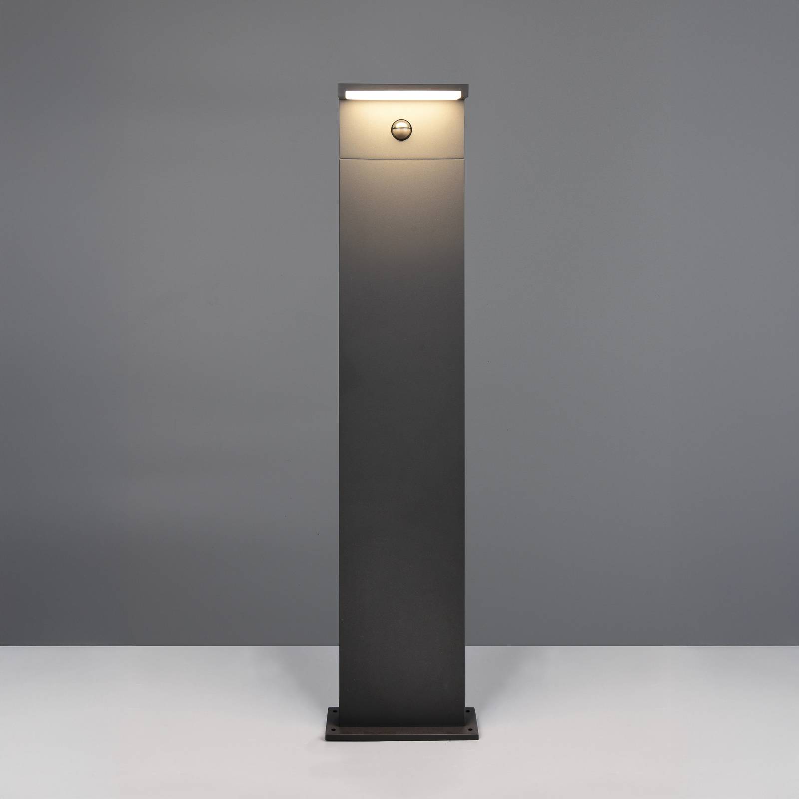  Trio Lighting Trio Lighting Ravi Led Path Light, Anthracite, Height 100 Cm, Sensor, Ip54 