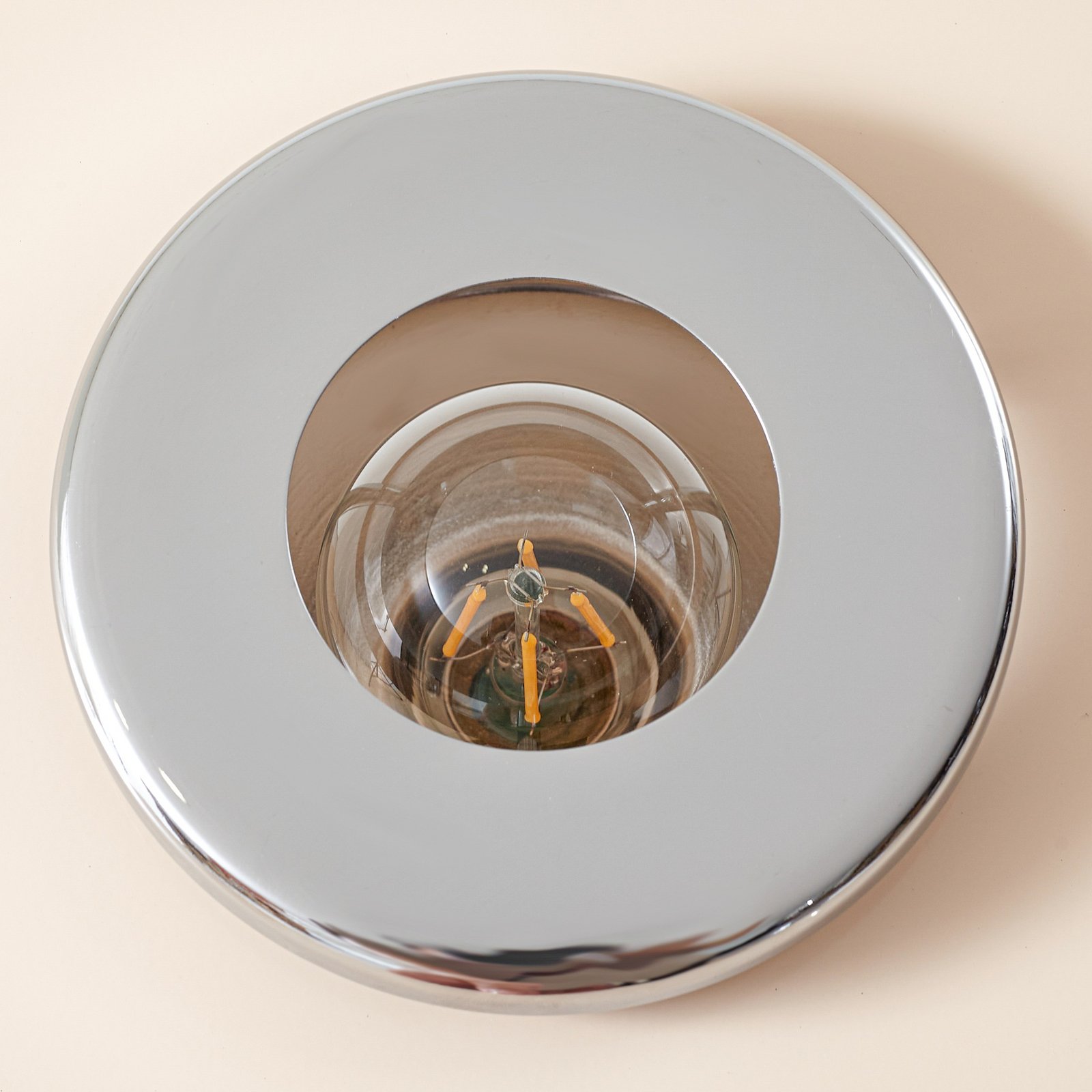 Branford Stehleuchte, beige, Retro, Metall/Travertin - Lindby Branford Stehleuchte, beige, Retro, Metall/Travertin - Lindby