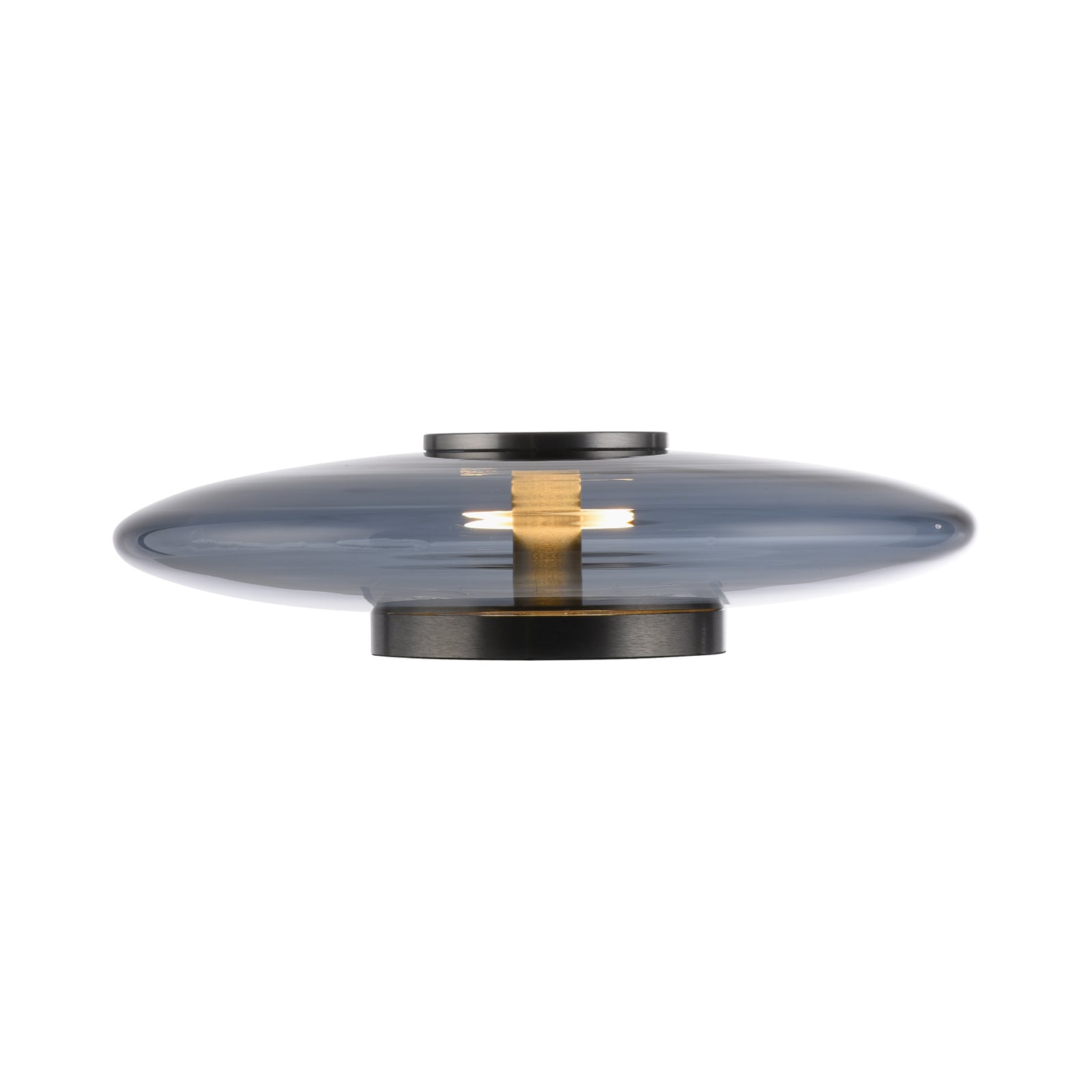 Vitrum LED-Tischleuchte, grau, Glas/Alu, Touchdimmer - PURE Vitrum LED-Tischleuchte, grau, Glas/Alu, Touchdimmer - PURE