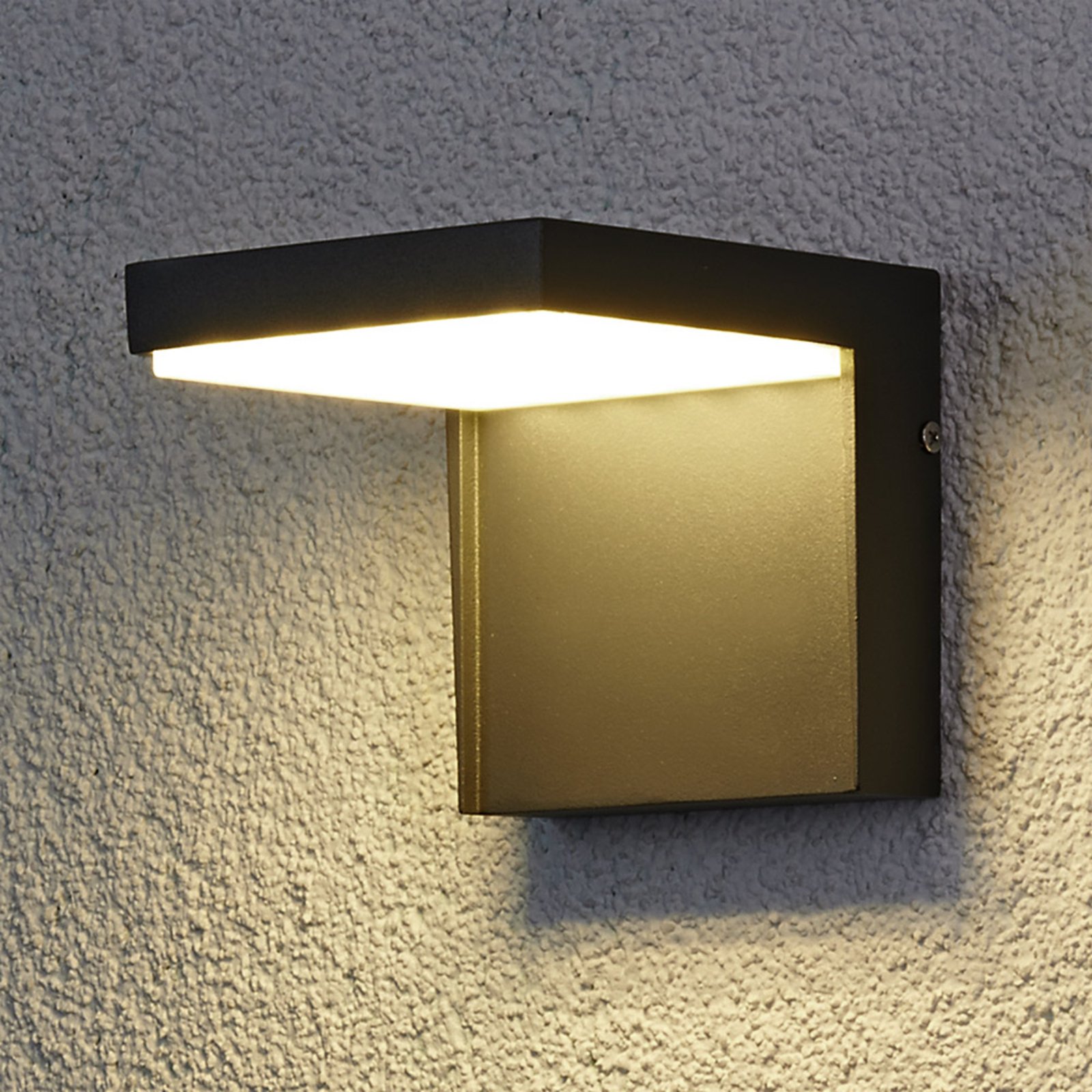 Modern LED kültéri fali lámpa Rachel alumíniumból