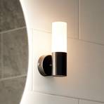 PR Home bathroom wall light Beta, black, IP44