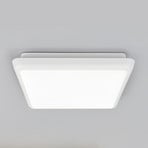 Arcchio Plafonnier LED Augustin, 25 x 25 cm, blanc, IP54