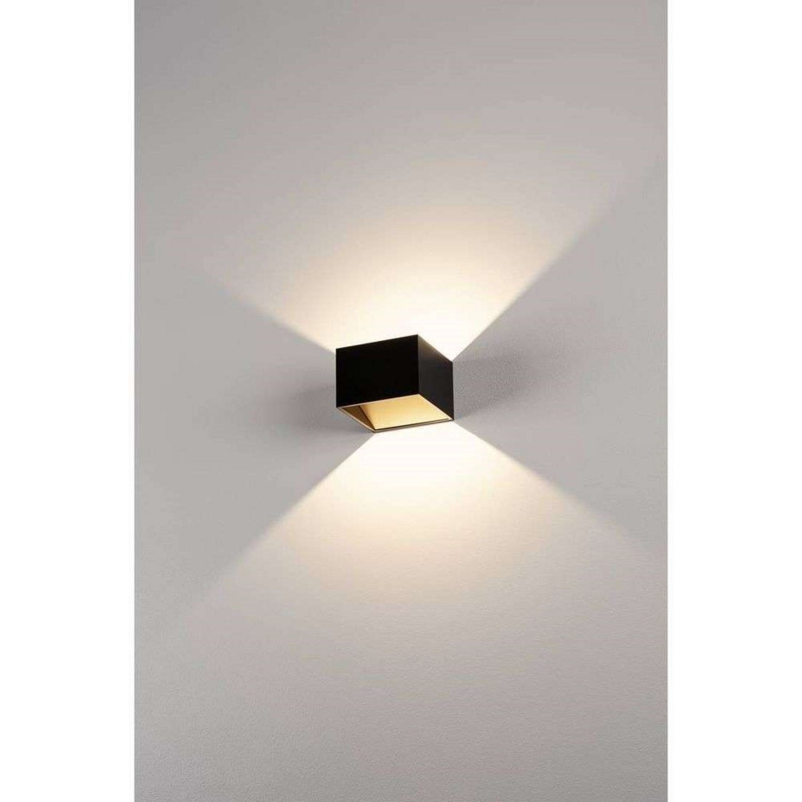 Logs In Aplique de Pared LED Dim-To-Warm Black/Brass - SLV