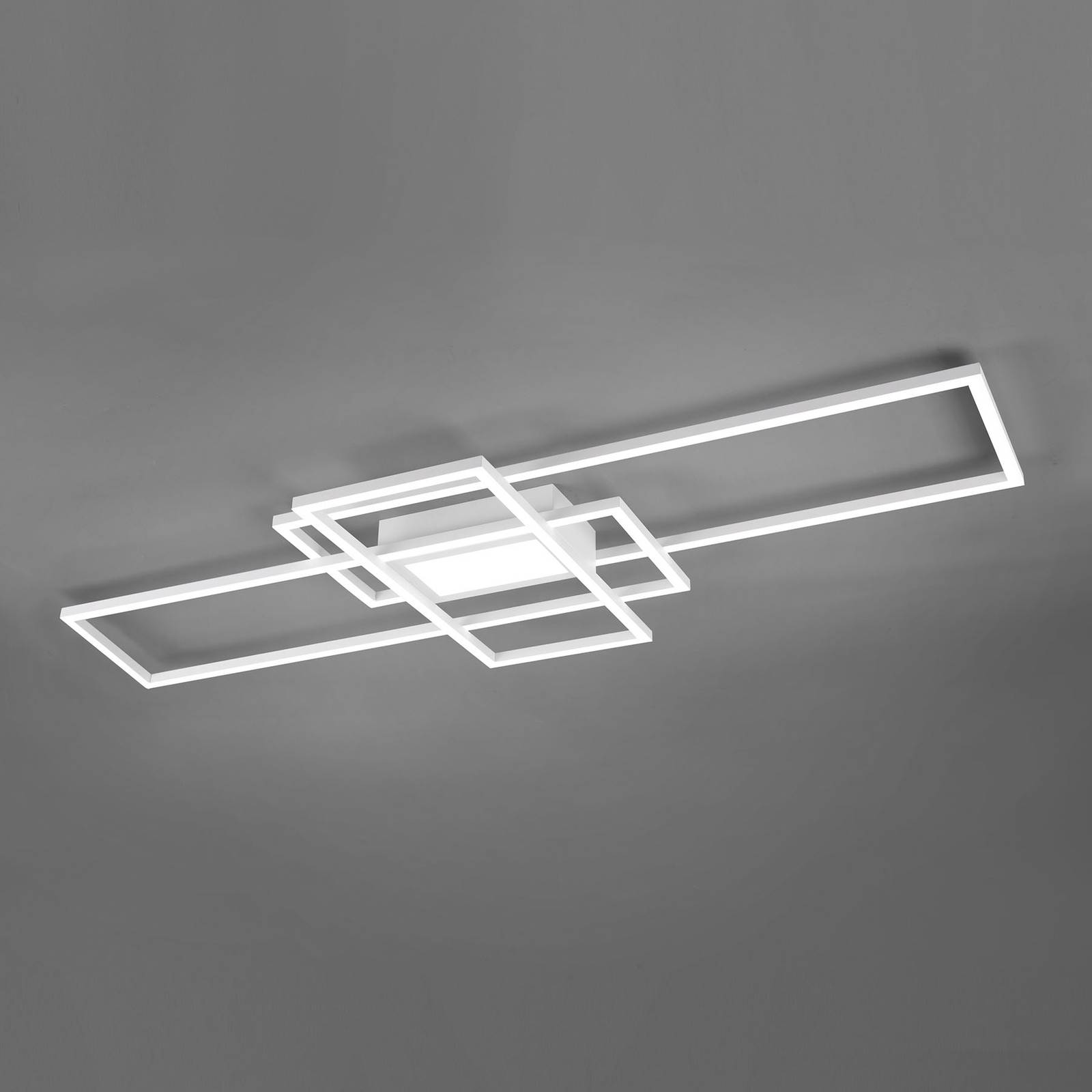 LED-Deckenlampe Irvine 3.000-6.500 K, weiß matt günstig online kaufen